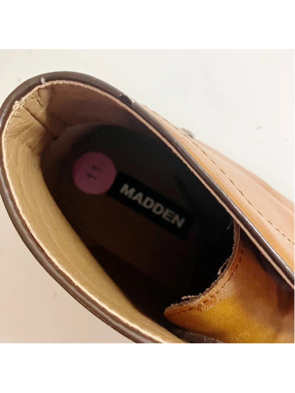Casual Office Madden Mens Mid-top Ankle Chukka Boots SIZE 11 Brown Streetwear